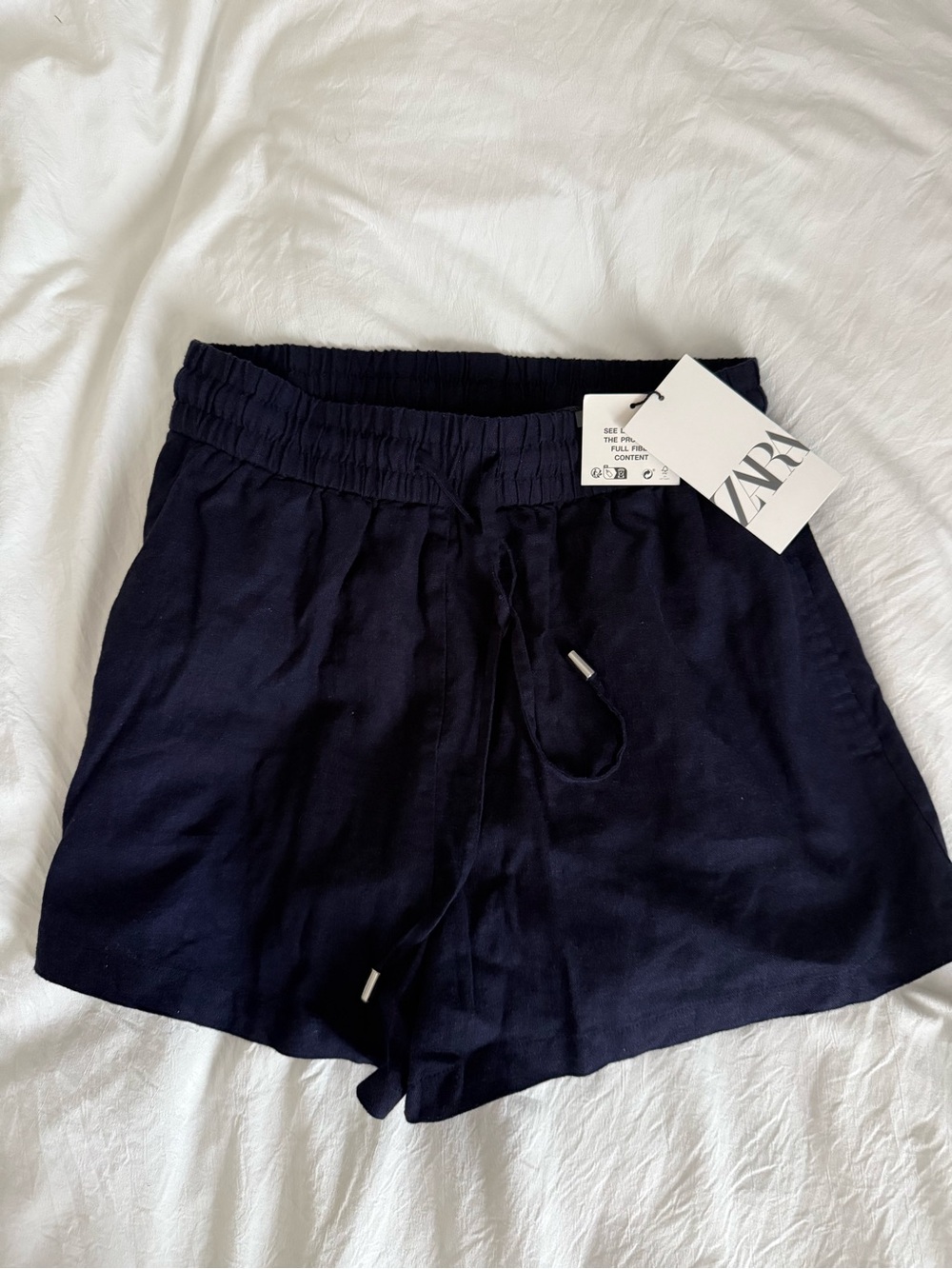 NWT ZARA Navy Shorts